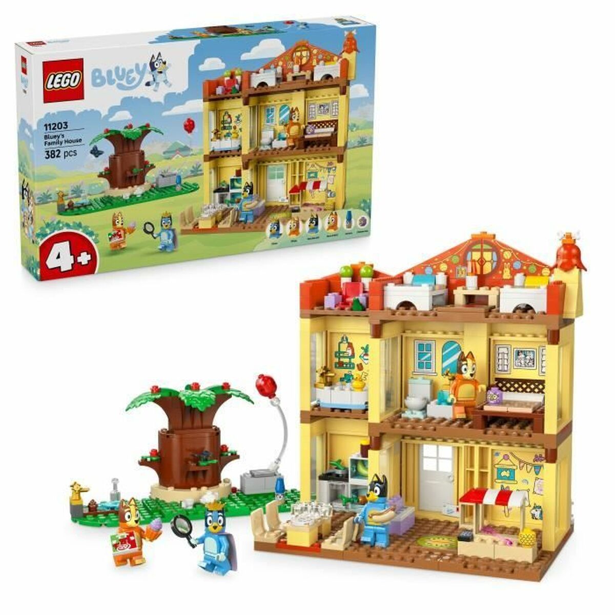 Construction set Lego 11203 Bluey’s Family House 382 Pieces Construction set Lego 11203 Bluey’s Family House 382 Pieces