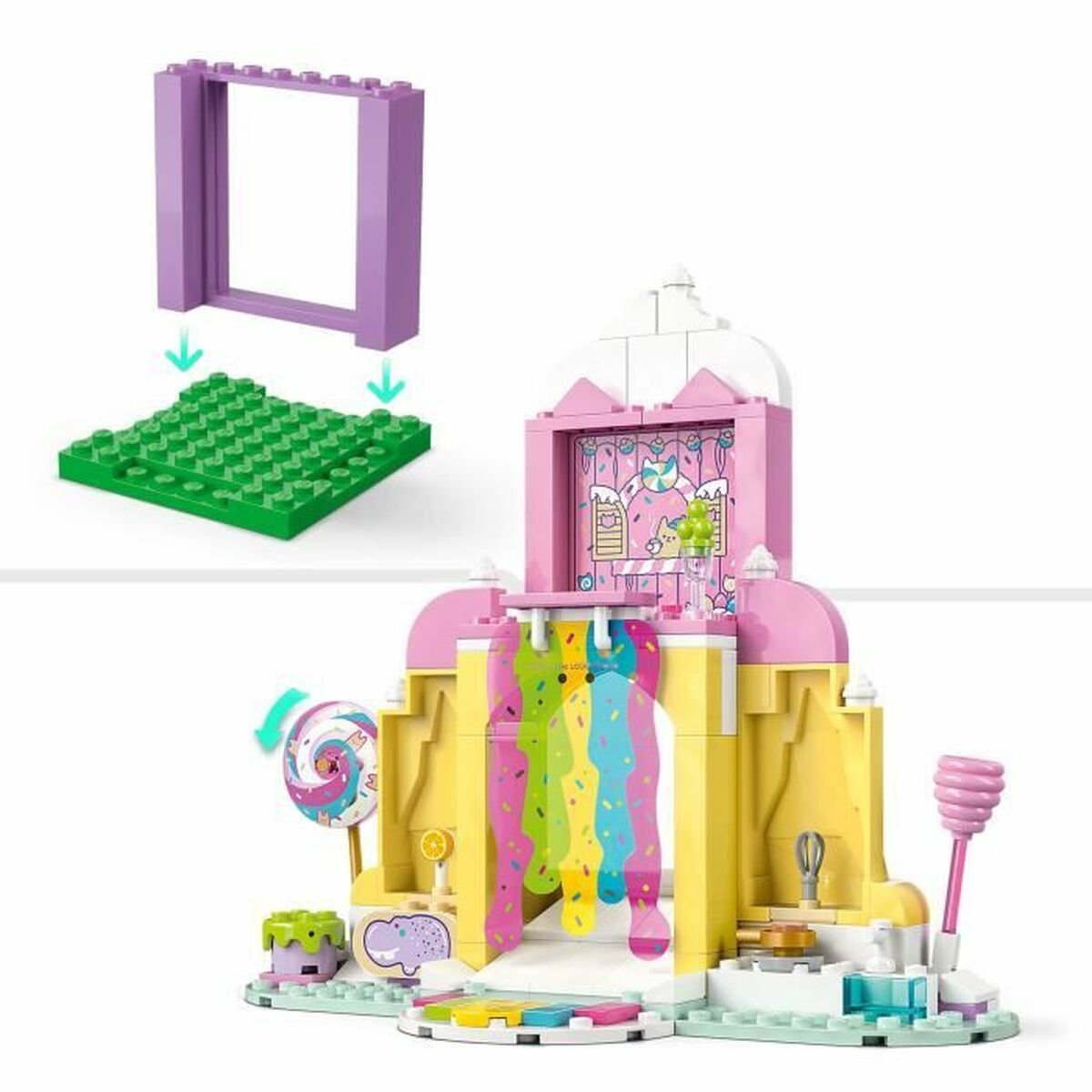 Construction set Lego 11205 Sweet Treat Mountain and Kitty Garden 263 Pieces