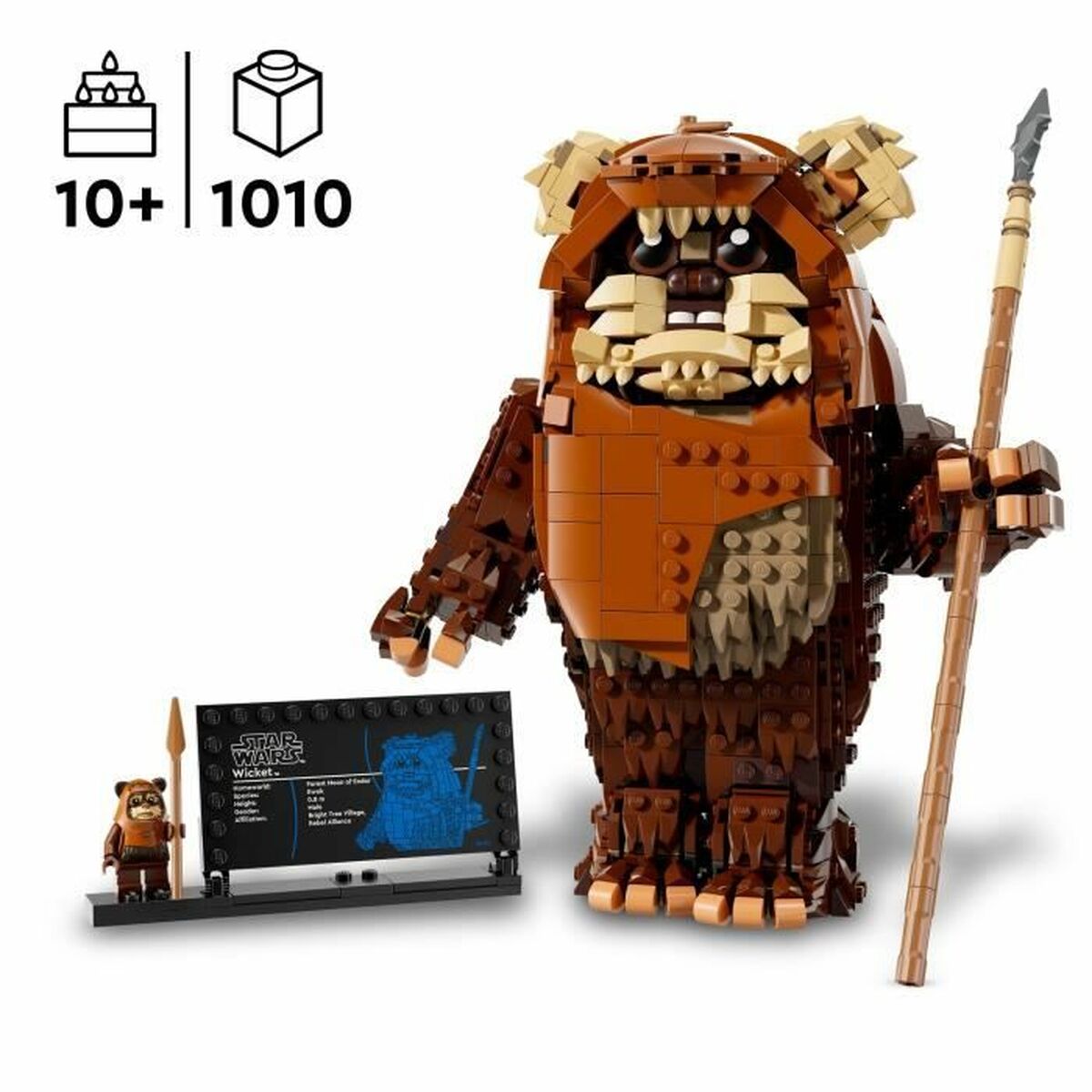Construction set Lego 75430 Wicket el Ewok 1010 Pieces