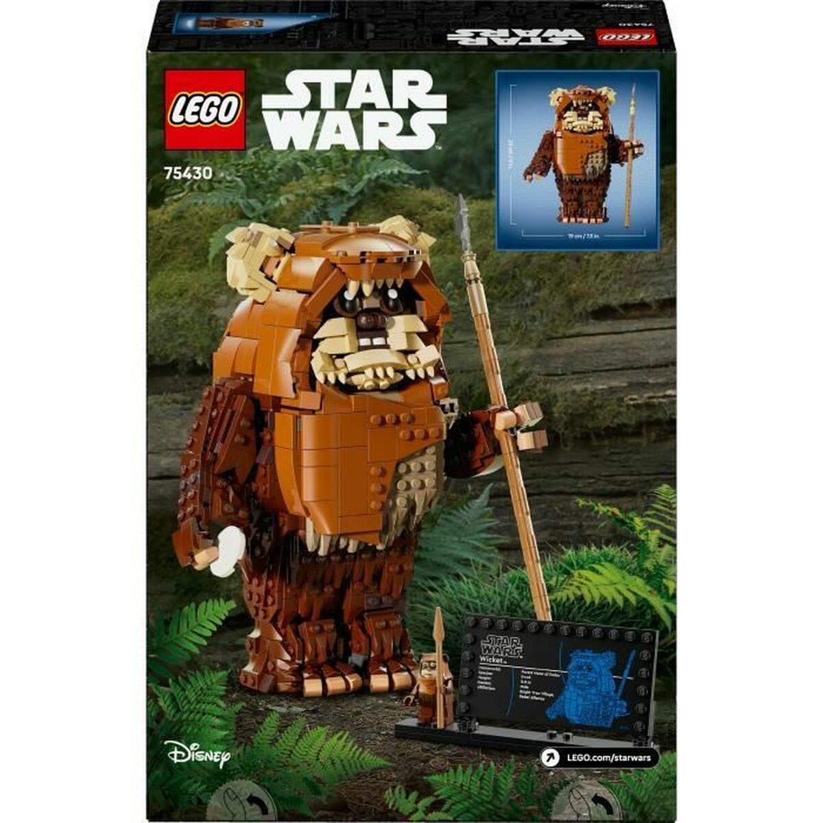 Construction set Lego 75430 Wicket el Ewok 1010 Pieces