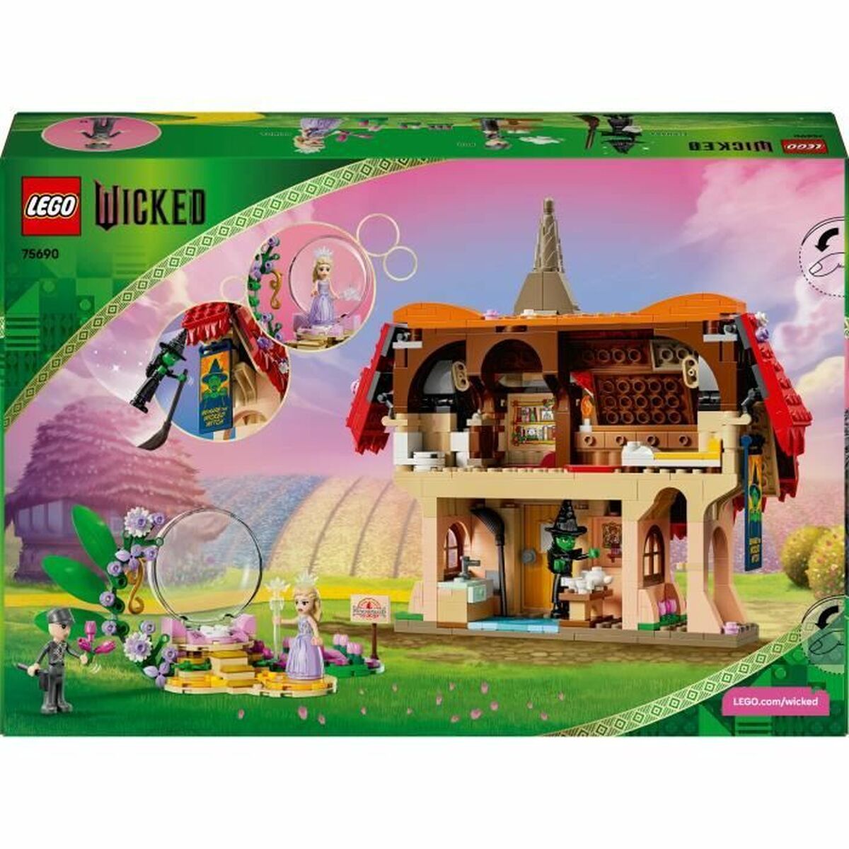 Building Blocks Game Lego Wicked 75690 744 Pieces