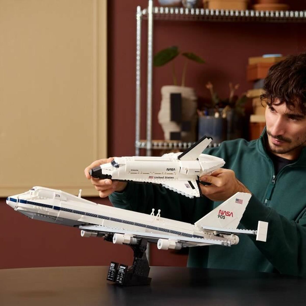 Construction set Lego ICONS 10360 Shuttle Carrier Aircraft 2417 Pieces