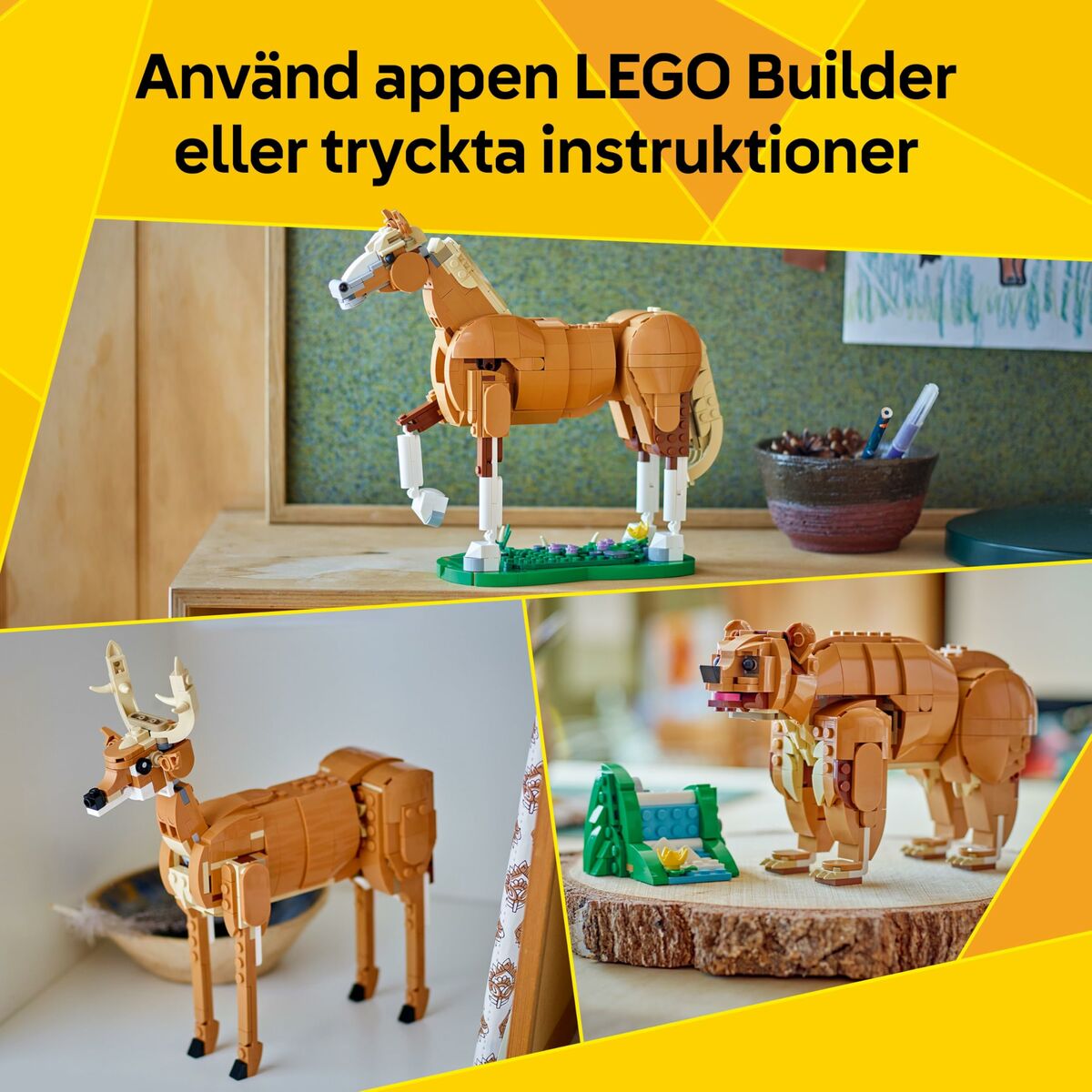 Construction set Lego CREATOR 31166 Beautiful Horse 685 Pieces