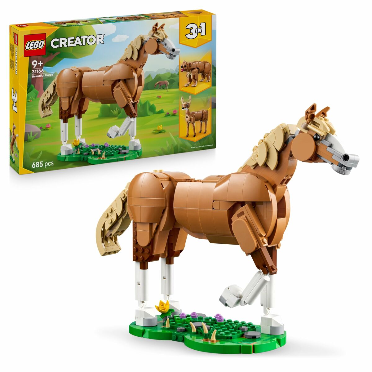 Construction set Lego CREATOR 31166 Beautiful Horse 685 Pieces