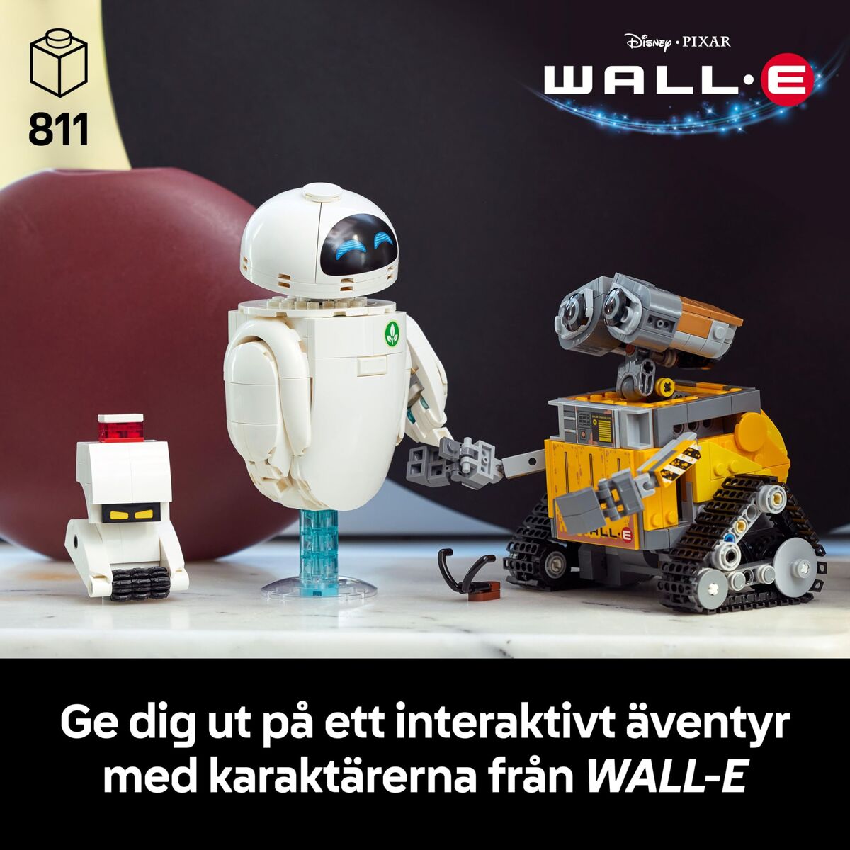 Building Blocks Lego WallE 43279 811 Pieces