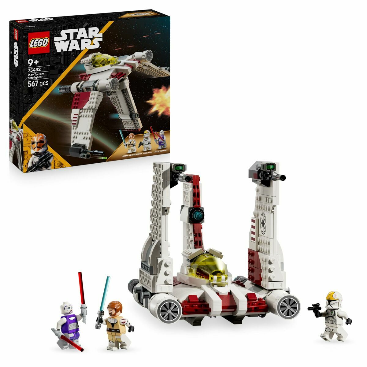 Construction set Lego STAR WARS 75432 V-19 Torrent Starfighter