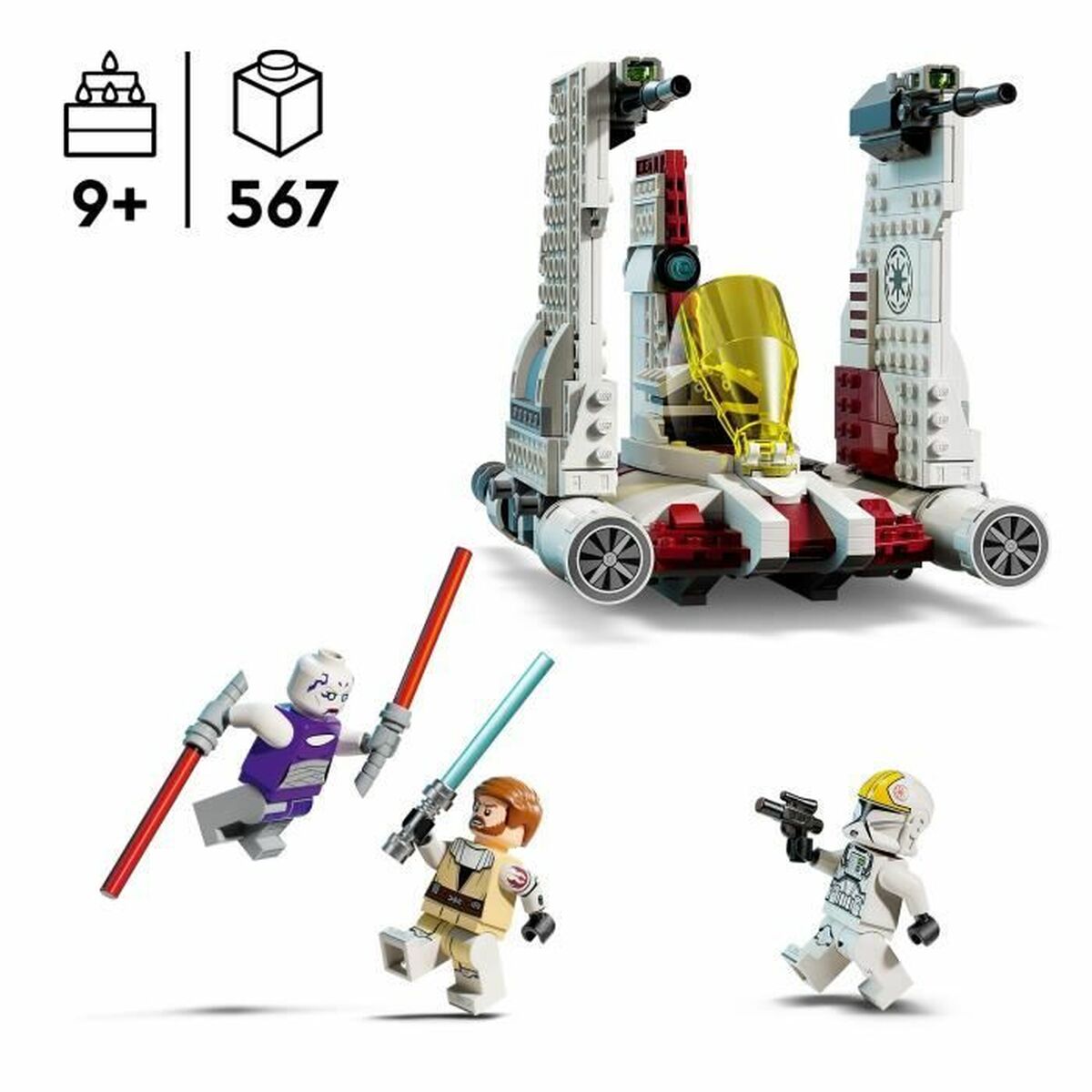 Construction set Lego STAR WARS 75432 V-19 Torrent Starfighter