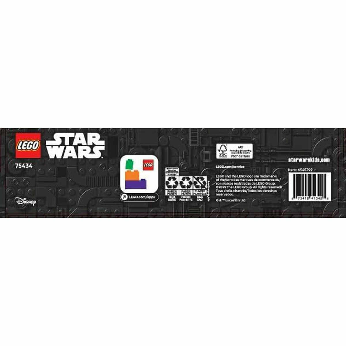 Construction set Lego 75434