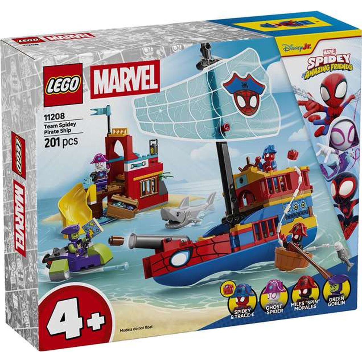 Construction set Lego Marvel 11208