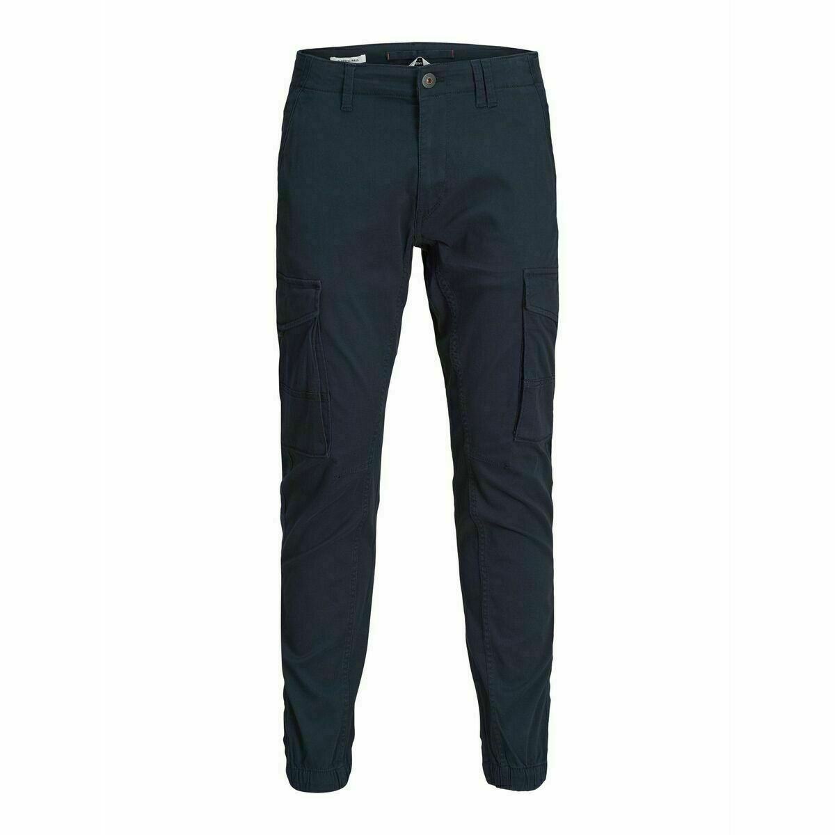 Trousers Jack & Jones JPSTPAUL FLAKE CARGO 12169582 Navy Blue
