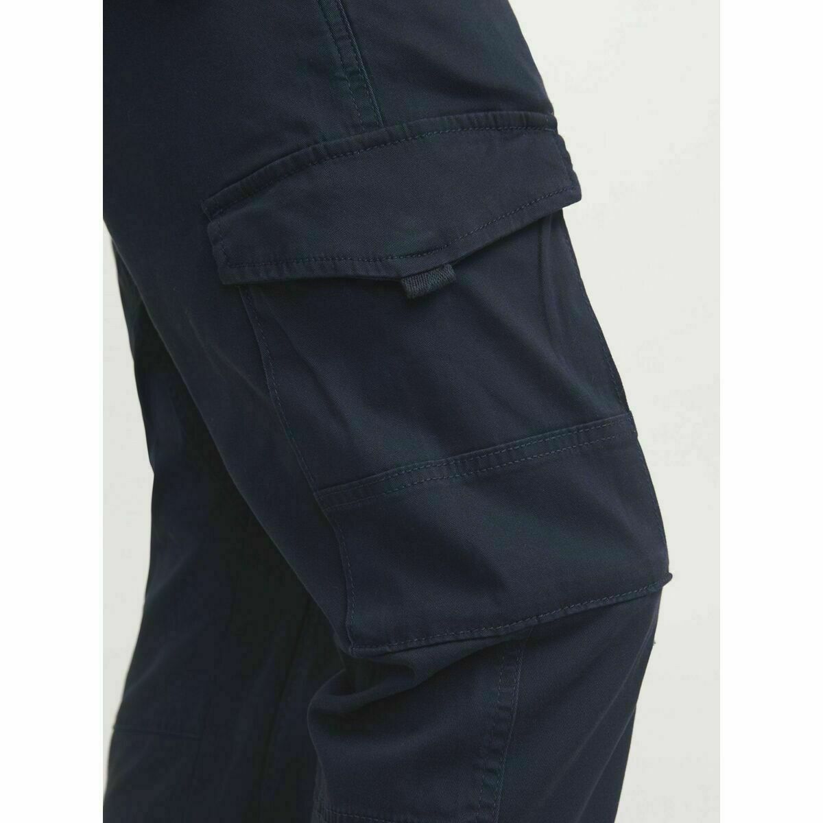 Trousers Jack & Jones JPSTPAUL FLAKE CARGO 12169582 Navy Blue