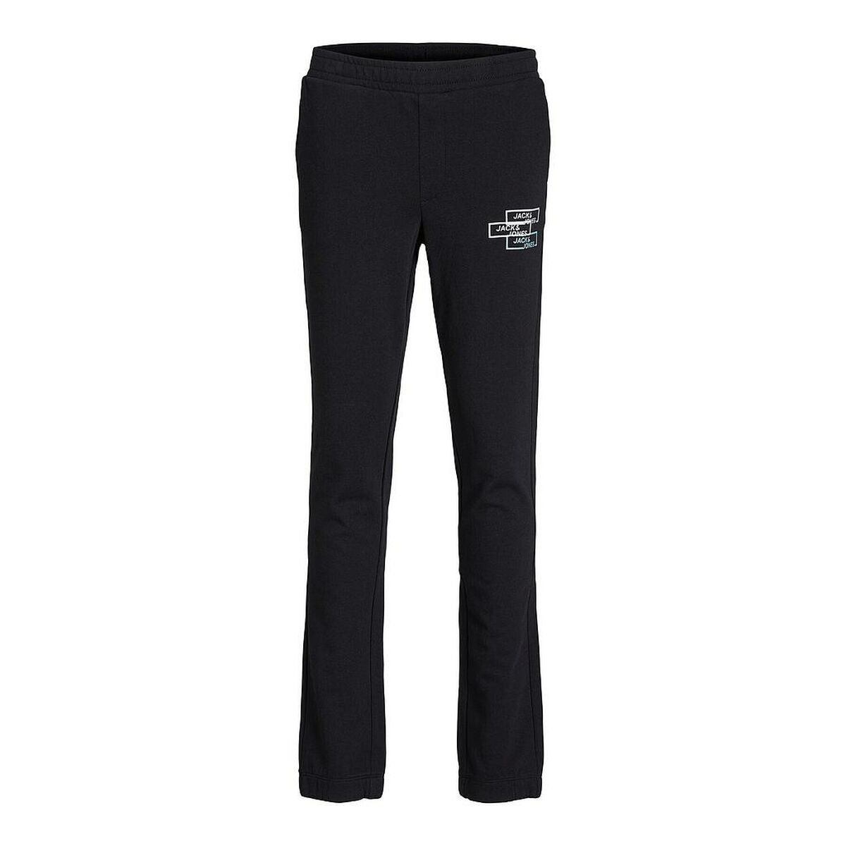 Children’s Tracksuit Bottoms Jack & Jones JPSTGORDON SPACE LOGO 12221570  Black