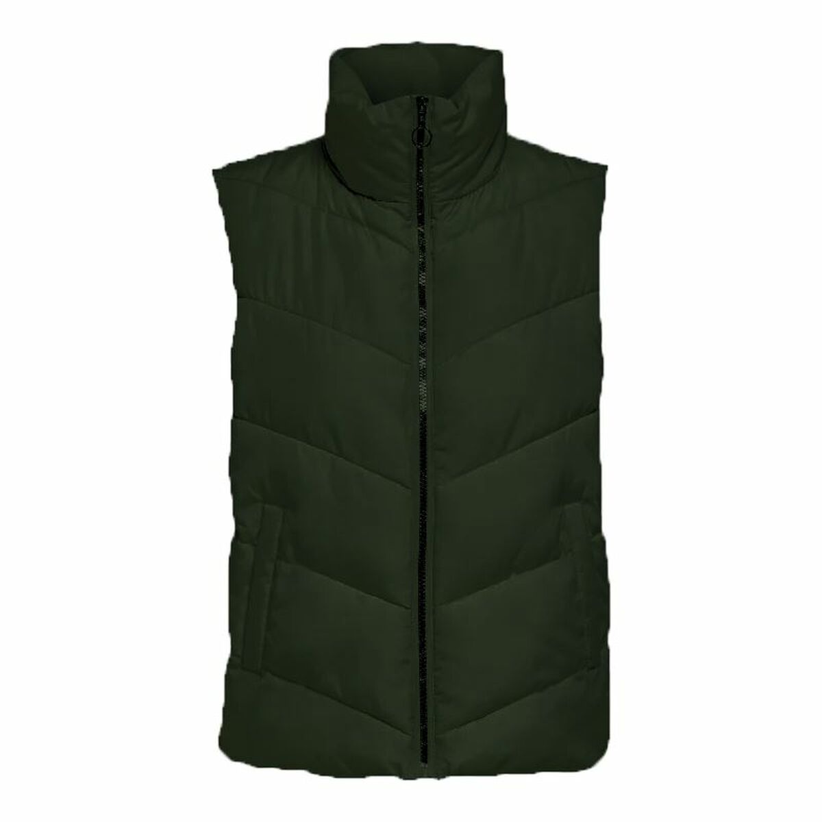 Women’s Waistcoat Jack & Jones Jdyfinno Life Short Padd Dark green Women’s Waistcoat Jack & Jones Jdyfinno Life Short Padd Dark green