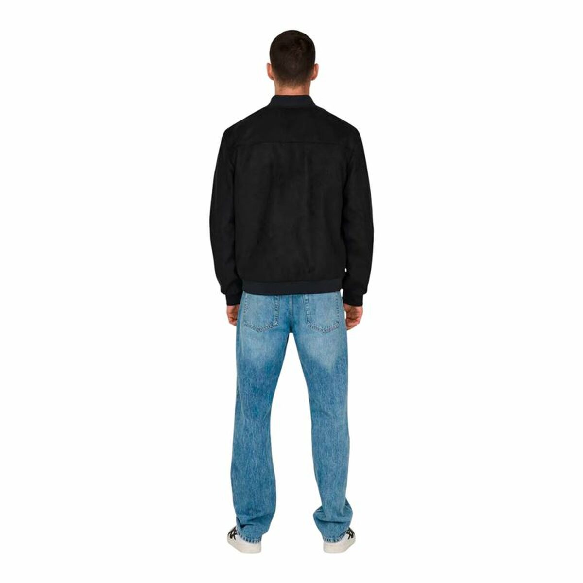 Men’s Jacket Only & Sons Onslucas Fake Suede Bomber Otw