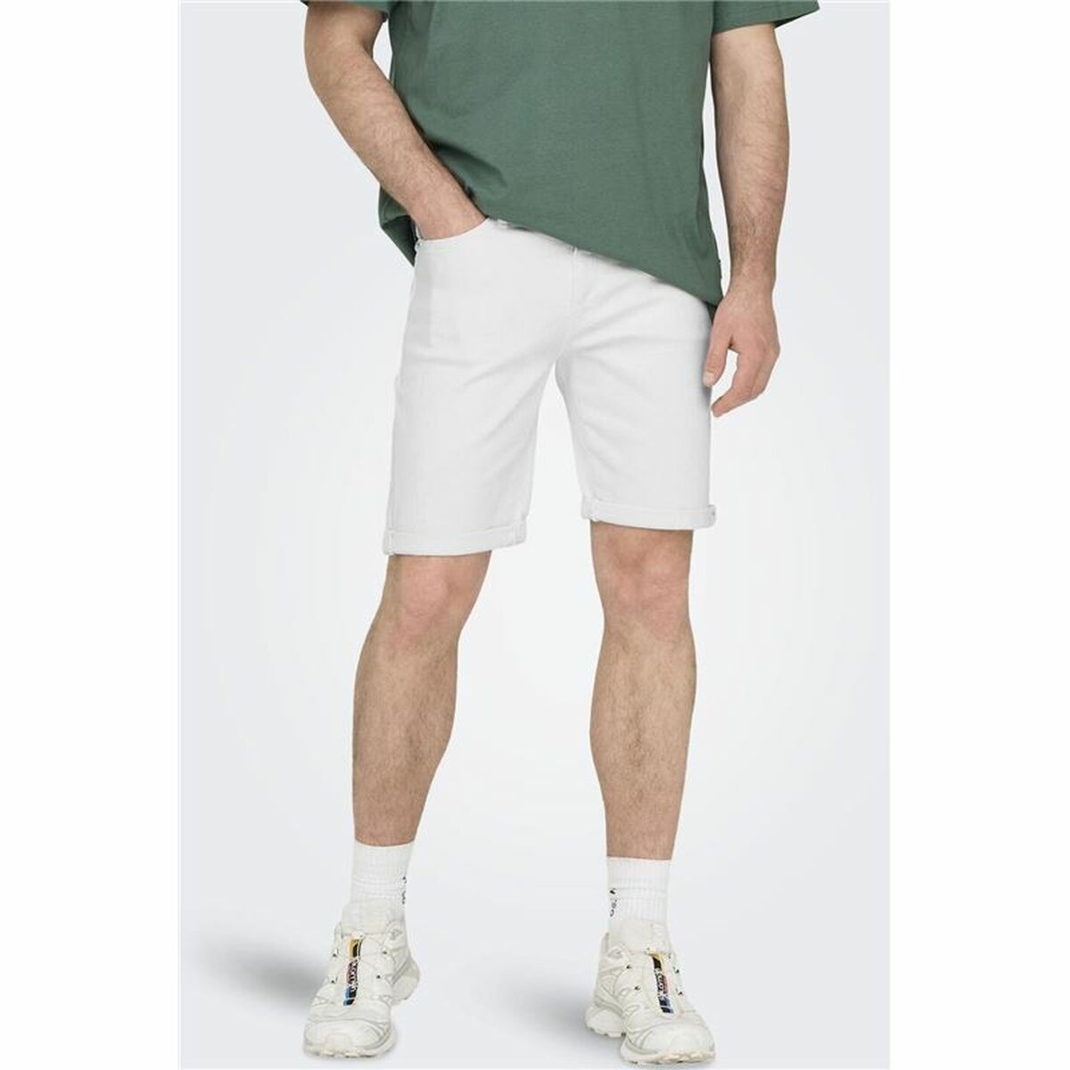 Men’s Shorts Only & Sons Onsply 9297 White White