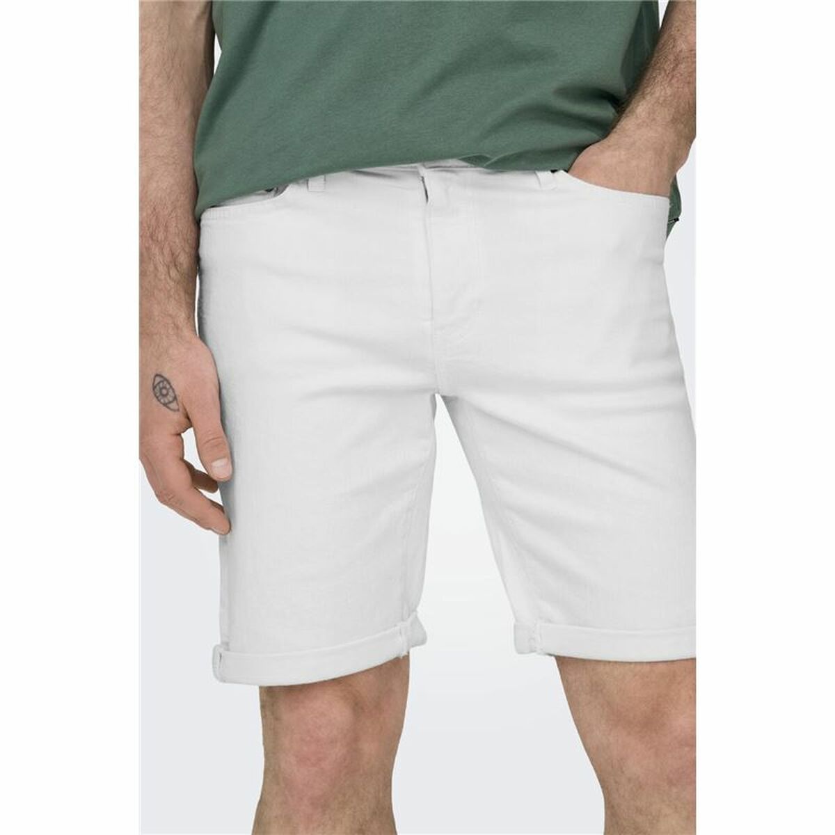 Men’s Shorts Only & Sons Onsply 9297 White White
