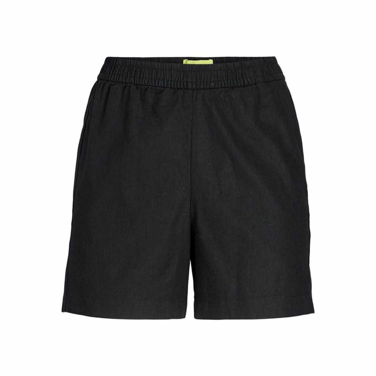 Sports Shorts for Women Jack & Jones Black Linen Sports Shorts for Women Jack & Jones Black Linen