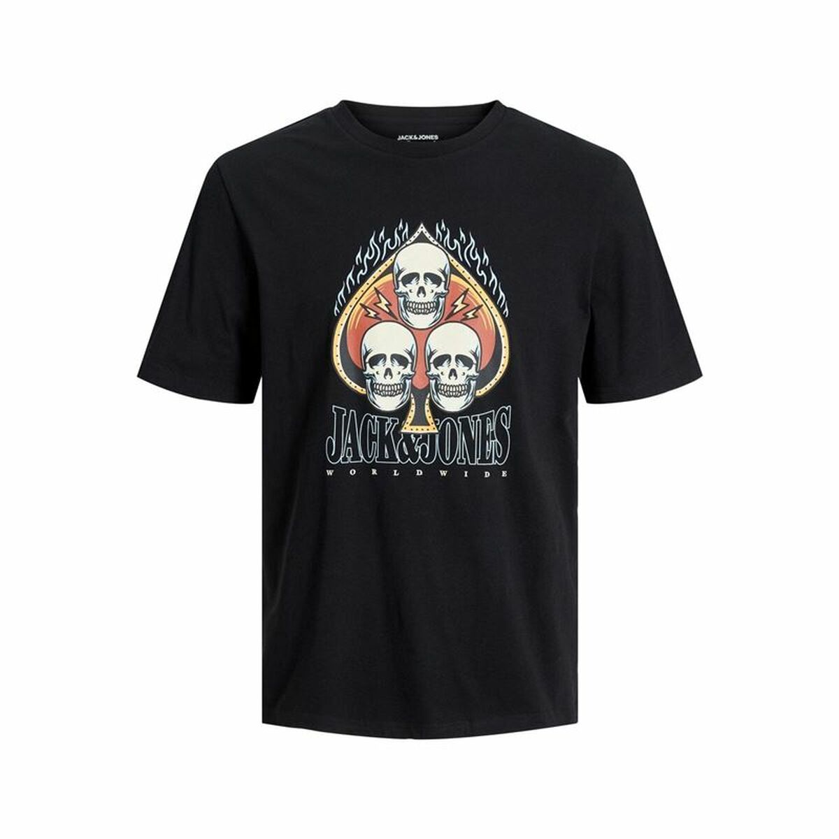 Child’s Short Sleeve T-Shirt Jack & Jones Jorheavens Black