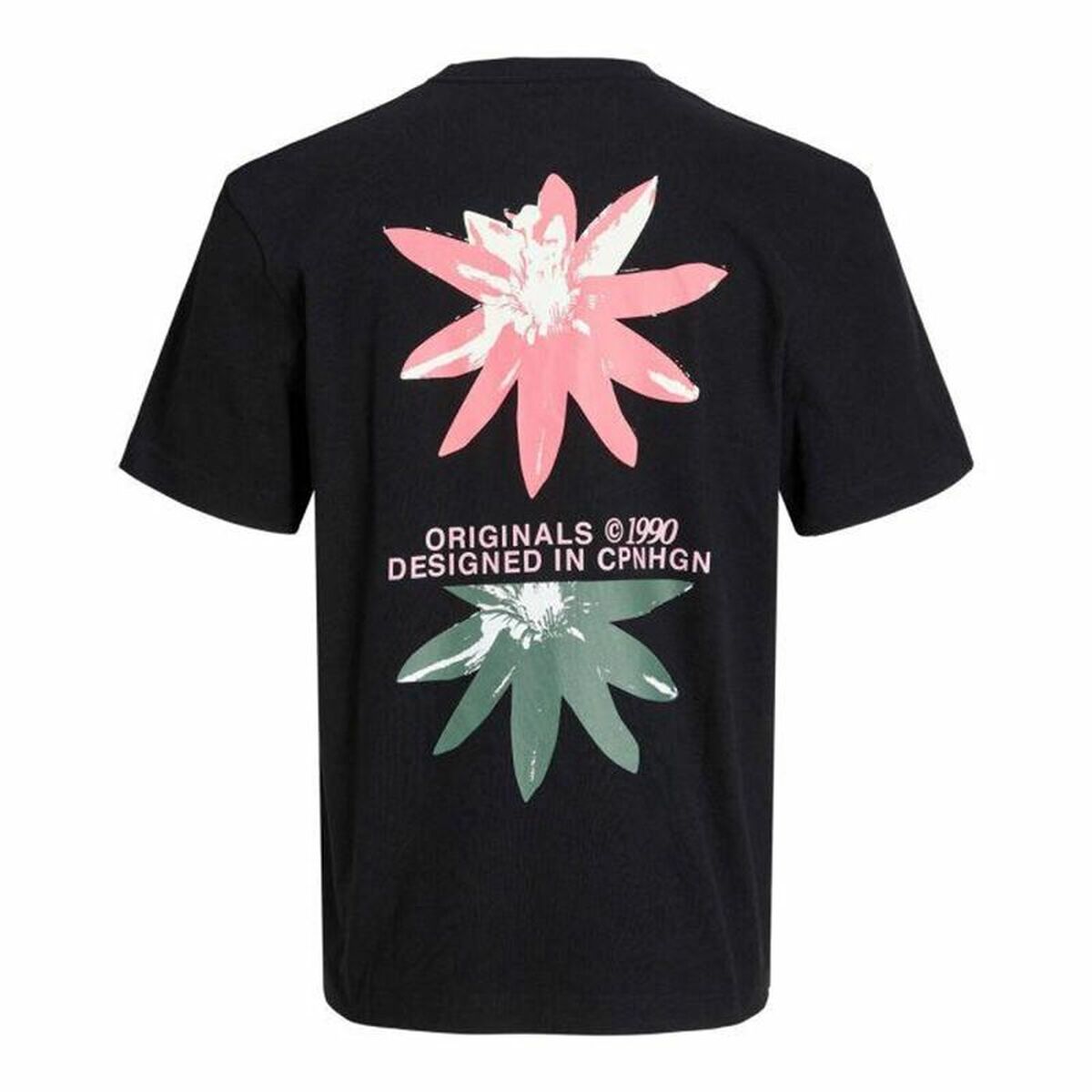 Child’s Short Sleeve T-Shirt Jack & Jones Jortampa Back Tee Ss Black