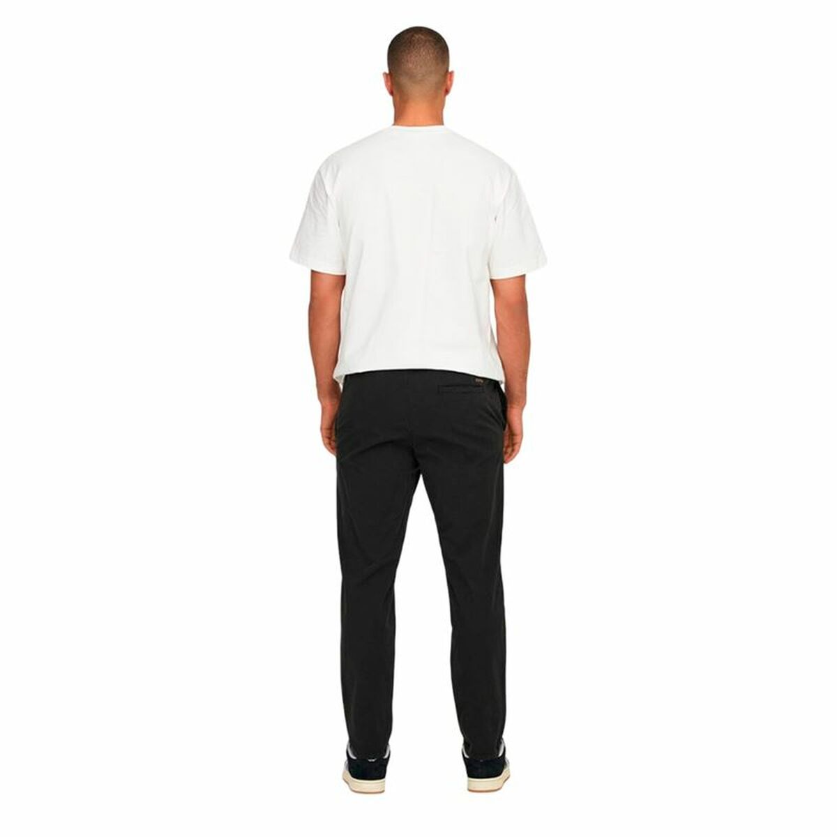 Adult’s Tracksuit Bottoms Only & Sons Onslinus Taper 0183 Black Men
