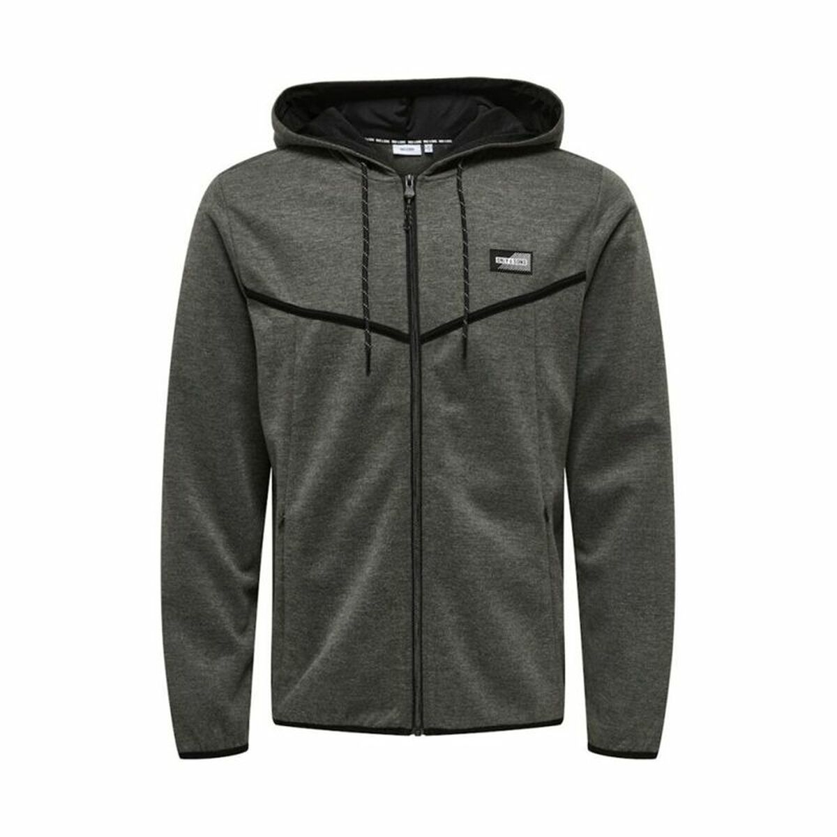 Men’s Sports Jacket Only & Sons Regular Grey Dark grey Men’s Sports Jacket Only & Sons Regular Grey Dark grey