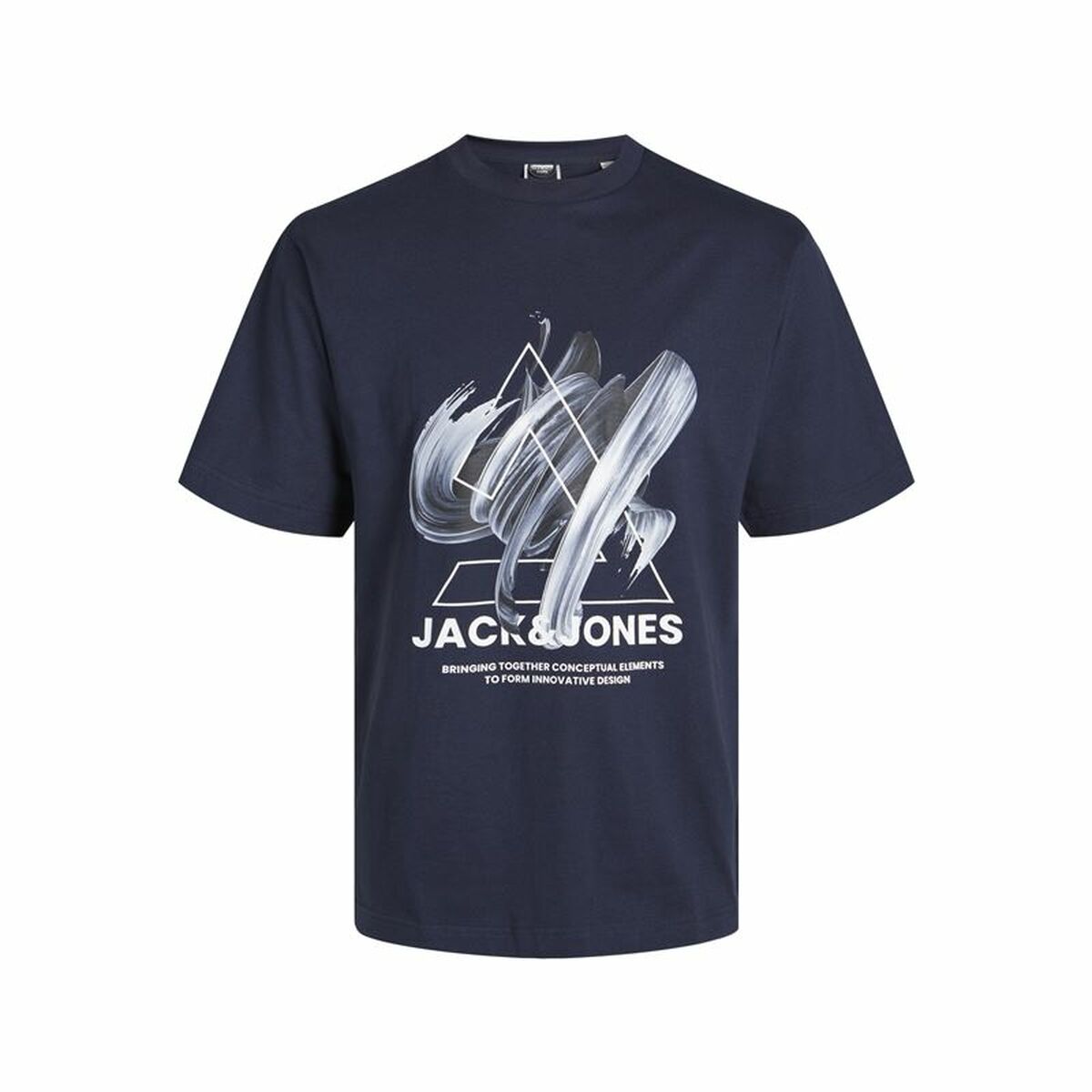 Childrenâs Short Sleeve T-Shirt Jack & Jones Jcotint Tee Ss Blue Childrenâs Short Sleeve T-Shirt Jack & Jones Jcotint Tee Ss Blue