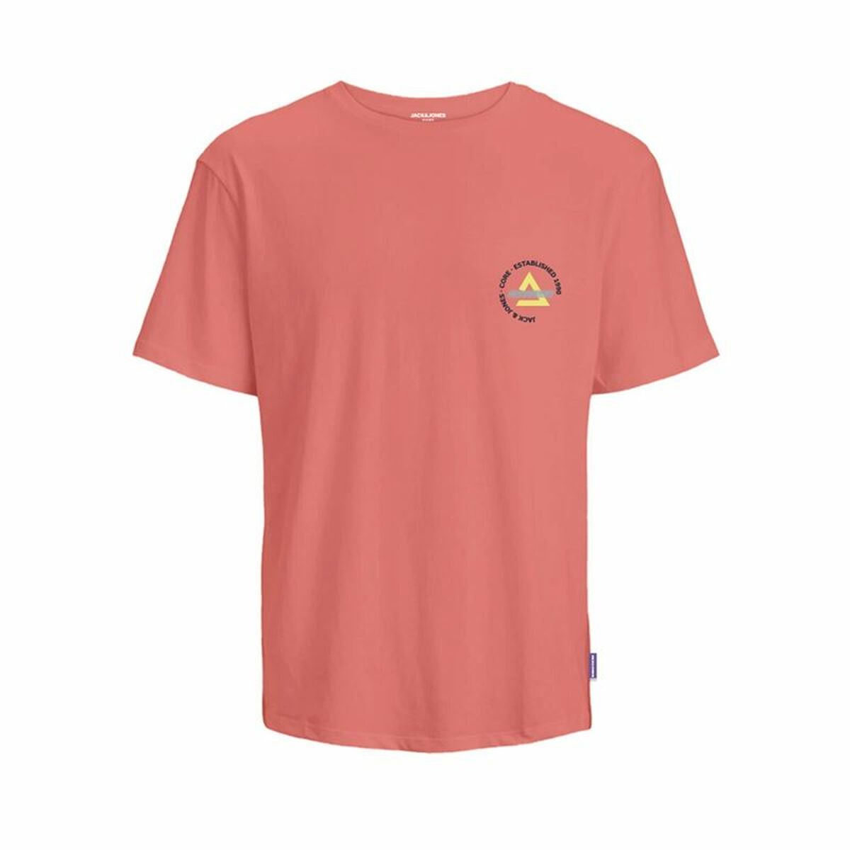 Child’s Short Sleeve T-Shirt Jack & Jones Jcofast Print Tee Ss  Orange