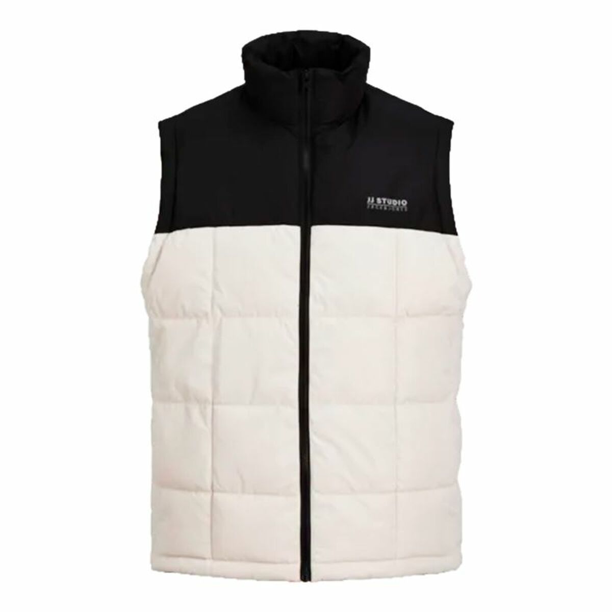 Men’s Sports Gilet Jack & Jones Jjben Square Moonbeam Black