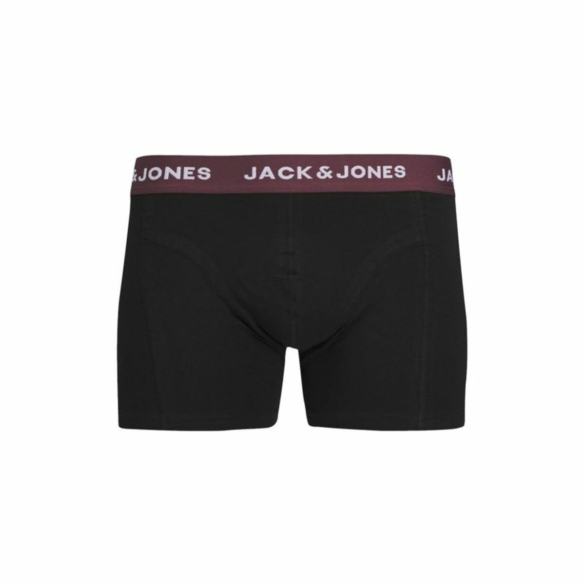 Men’s Boxer Shorts Jack & Jones Jacaron Solid Trunks Black
