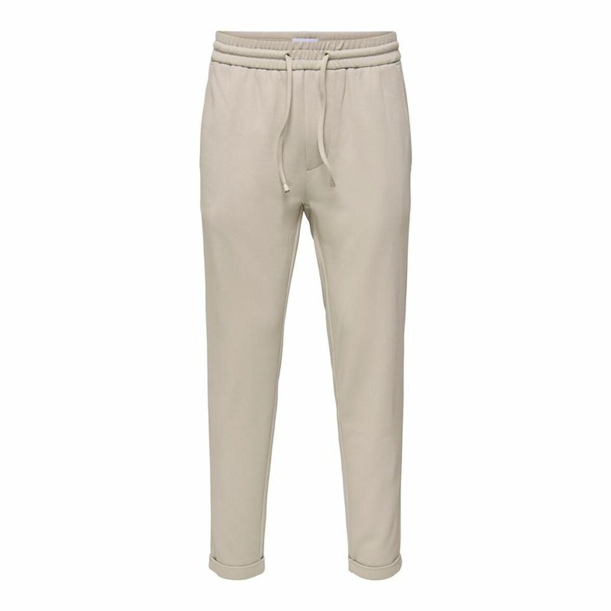 Adult’s Tracksuit Bottoms Only & Sons Onslinus Crop Tap 0192 Beige Men Adult’s Tracksuit Bottoms Only & Sons Onslinus Crop Tap 0192 Beige Men