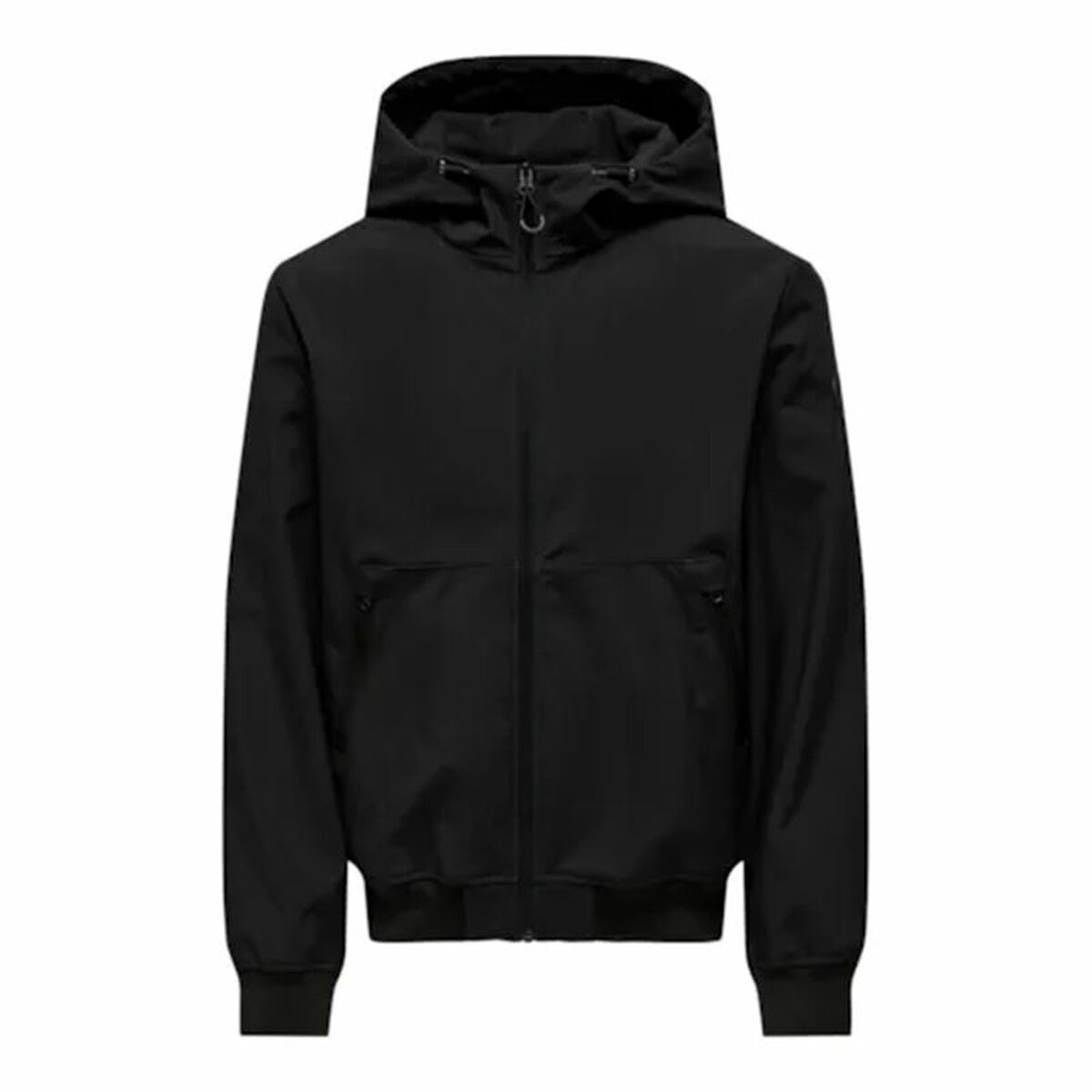 Men’s Jacket Only & Sons Onsbowie Softshell Bomber Black