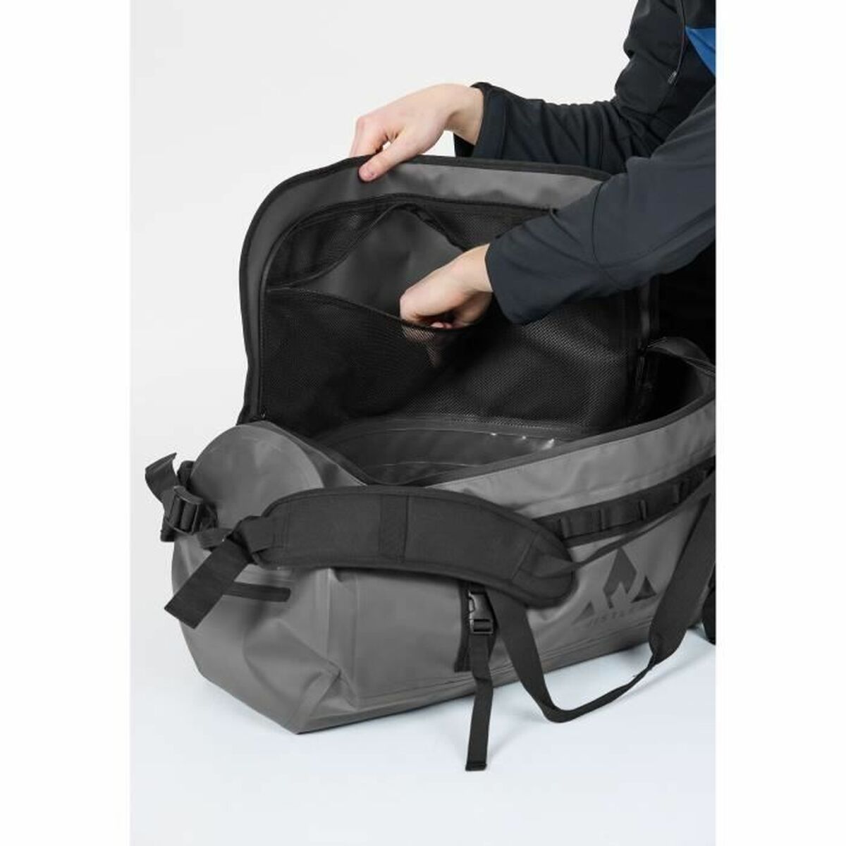 Sports Bag Whistler Black Grey 70 L