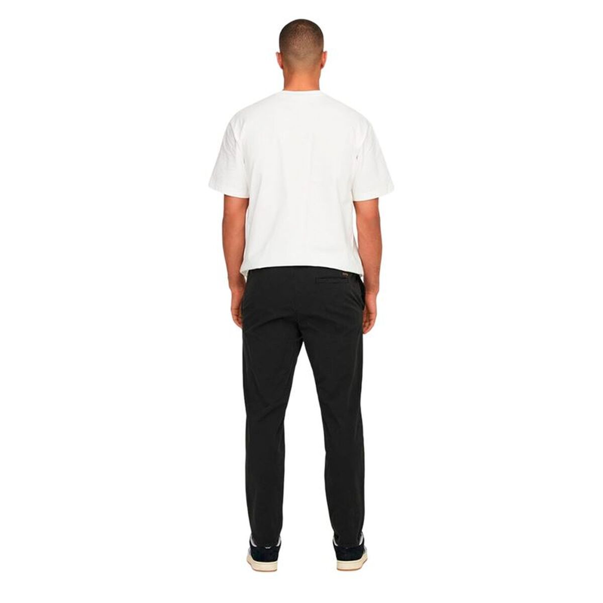Adult’s Tracksuit Bottoms Only & Sons Onslinus Taper 0183 Black Men