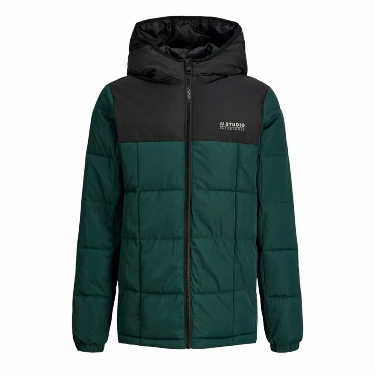 Children’s Jacket Jack & Jones Jjben Square Hood Jacket Jnr Olive