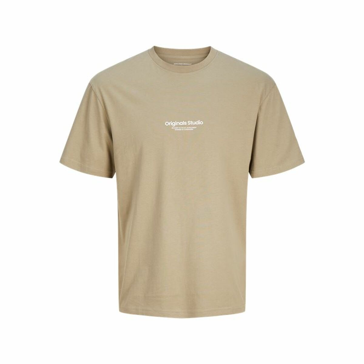 Mens Short Sleeve T-Shirt Jack & Jones Jorvesterbro Crew Neck S