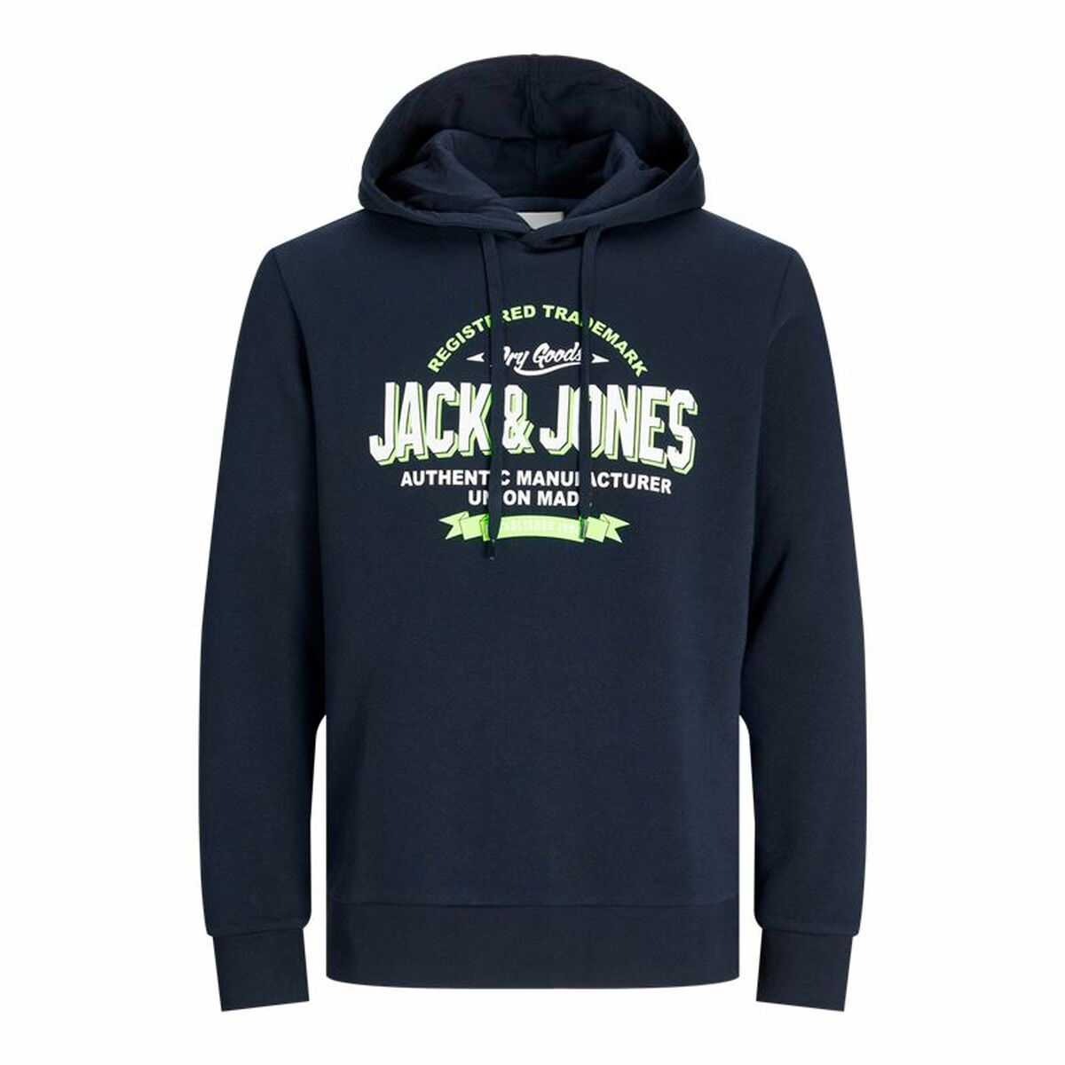 Mens Hoodie Jack & Jones 12255617-19-3923 TCX Mens Hoodie Jack & Jones 12255617-19-3923 TCX