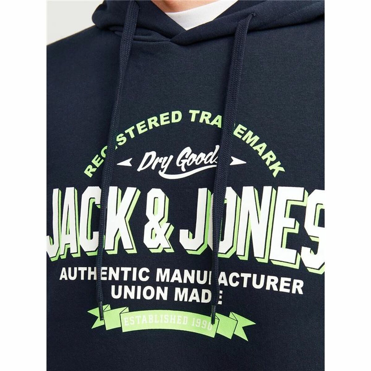 Mens Hoodie Jack & Jones 12255617-19-3923 TCX