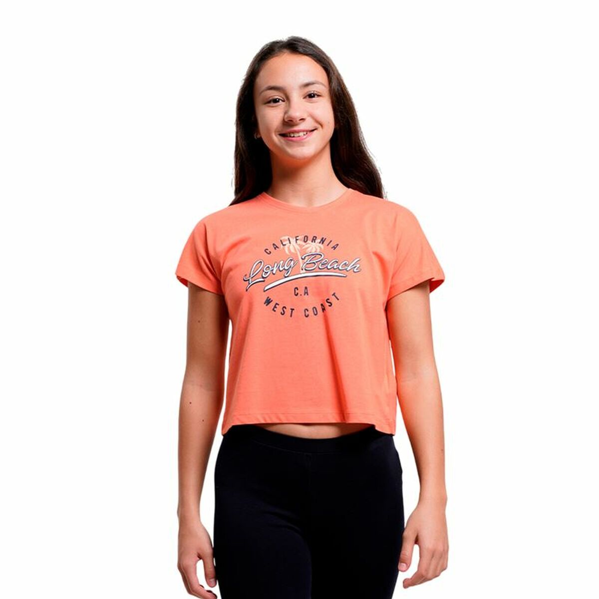 Child’s Short Sleeve T-Shirt Name It Nkfvilma Capsl Crop F1