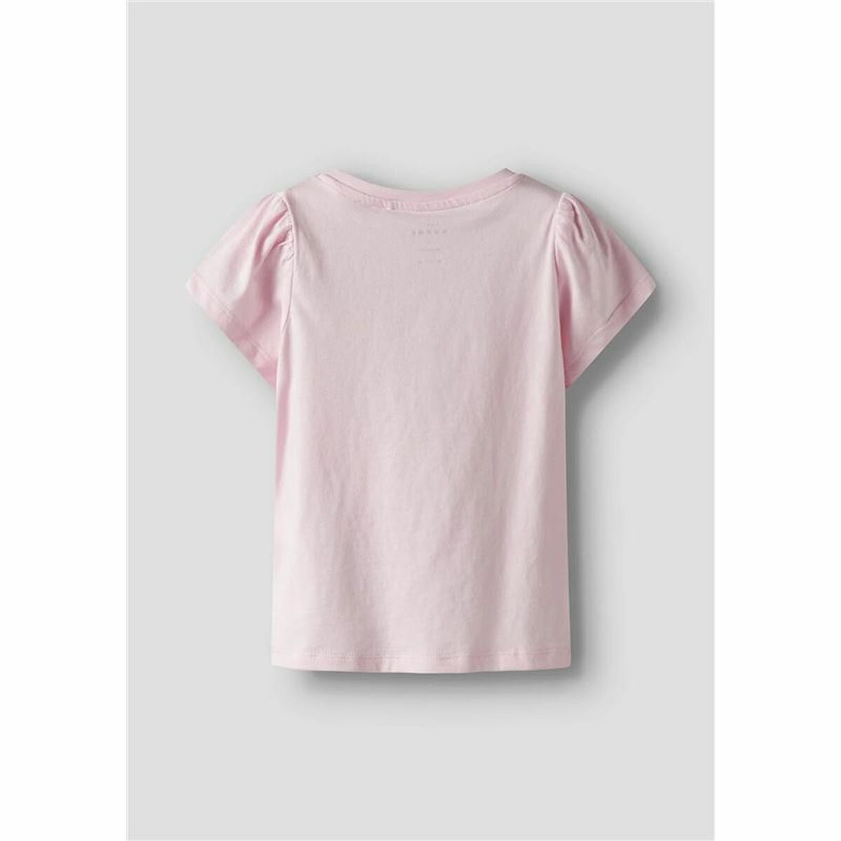 Child’s Short Sleeve T-Shirt Name It Nmfvibeke Capsl Ballerina Pink