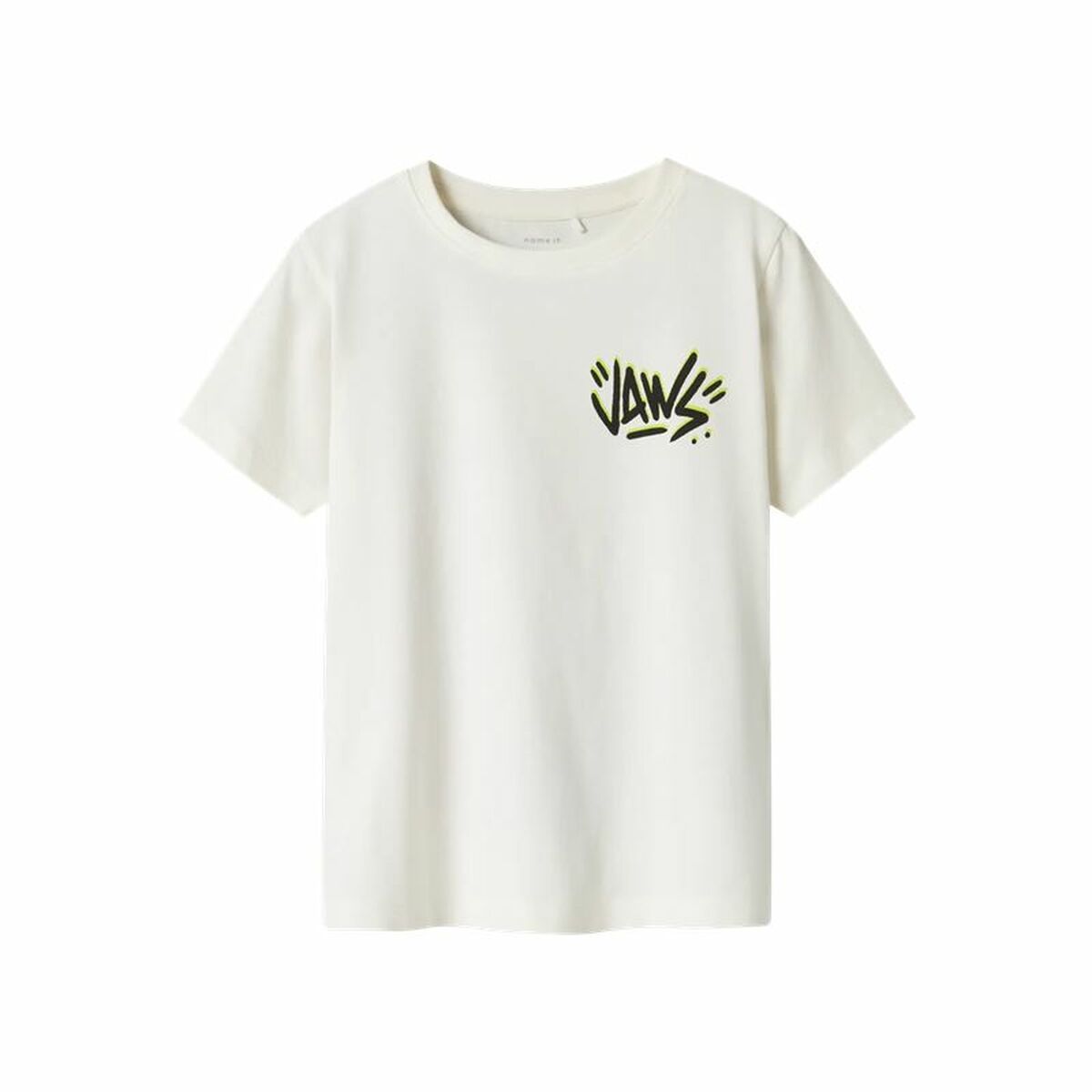 Child’s Short Sleeve T-Shirt Name It Nkmmakai Jaws Nreg Box Sky
