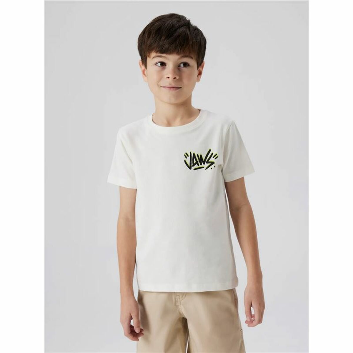 Child’s Short Sleeve T-Shirt Name It Nkmmakai Jaws Nreg Box Sky