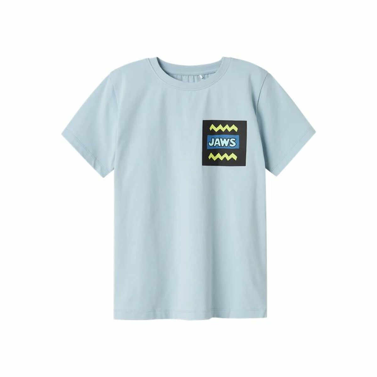 Child’s Short Sleeve T-Shirt Name It Nkmmakai Jaws Nreg Box Sky