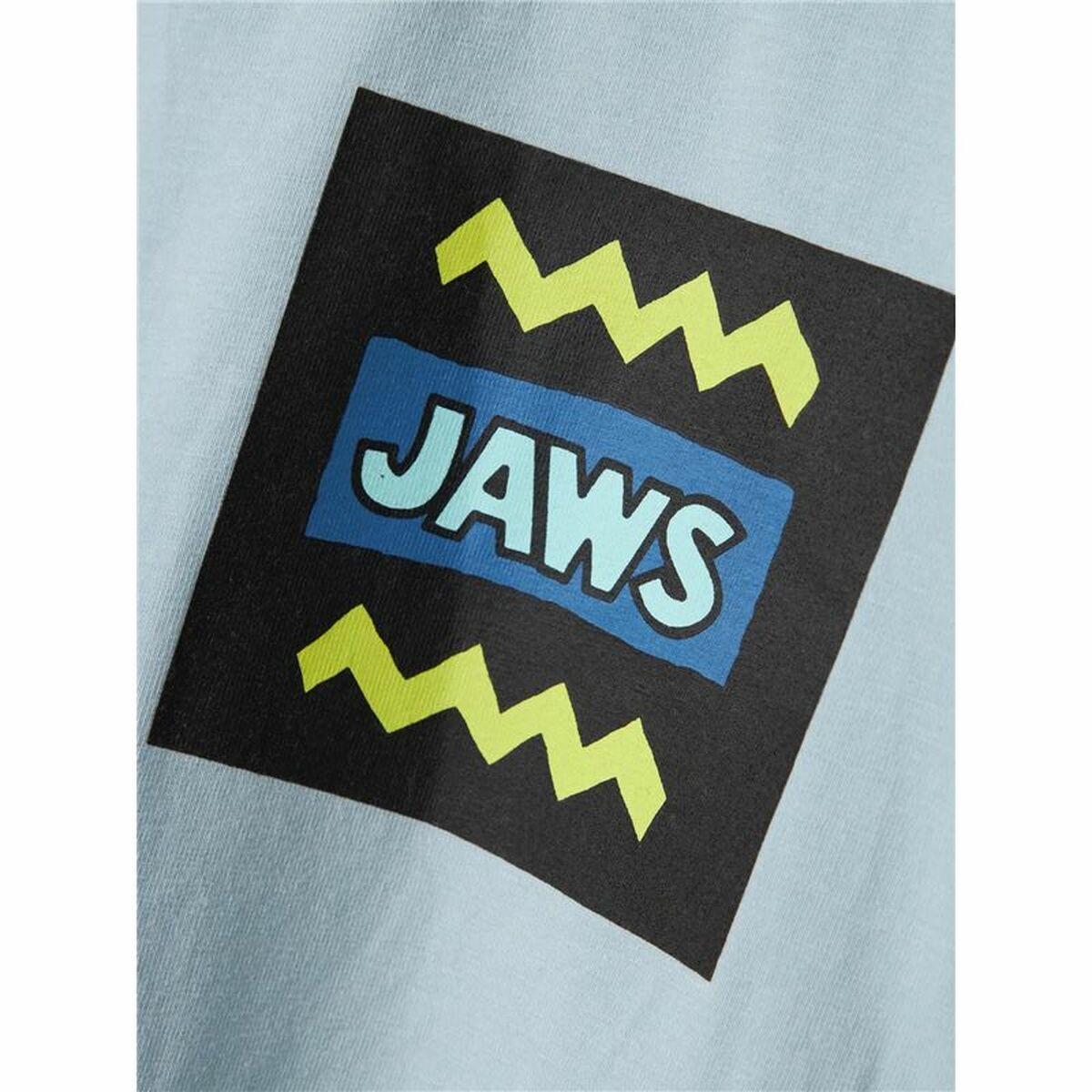 Child’s Short Sleeve T-Shirt Name It Nkmmakai Jaws Nreg Box Sky