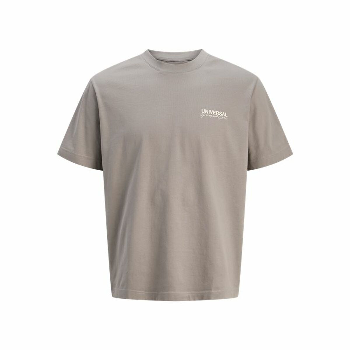 Menâs Short Sleeve T-Shirt Jack & Jones Jcodynamic Dust Ss Crew Neck Light brown Menâs Short Sleeve T-Shirt Jack & Jones Jcodynamic Dust Ss Crew Neck Light brown