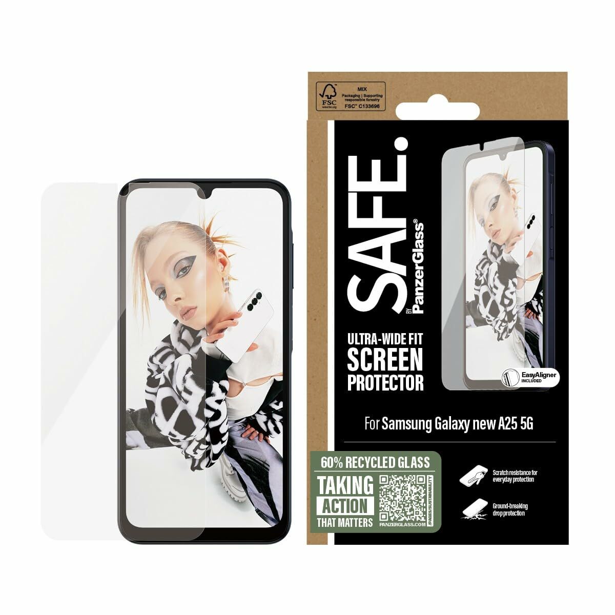 Mobile cover PanzerGlass SAFE Transparent