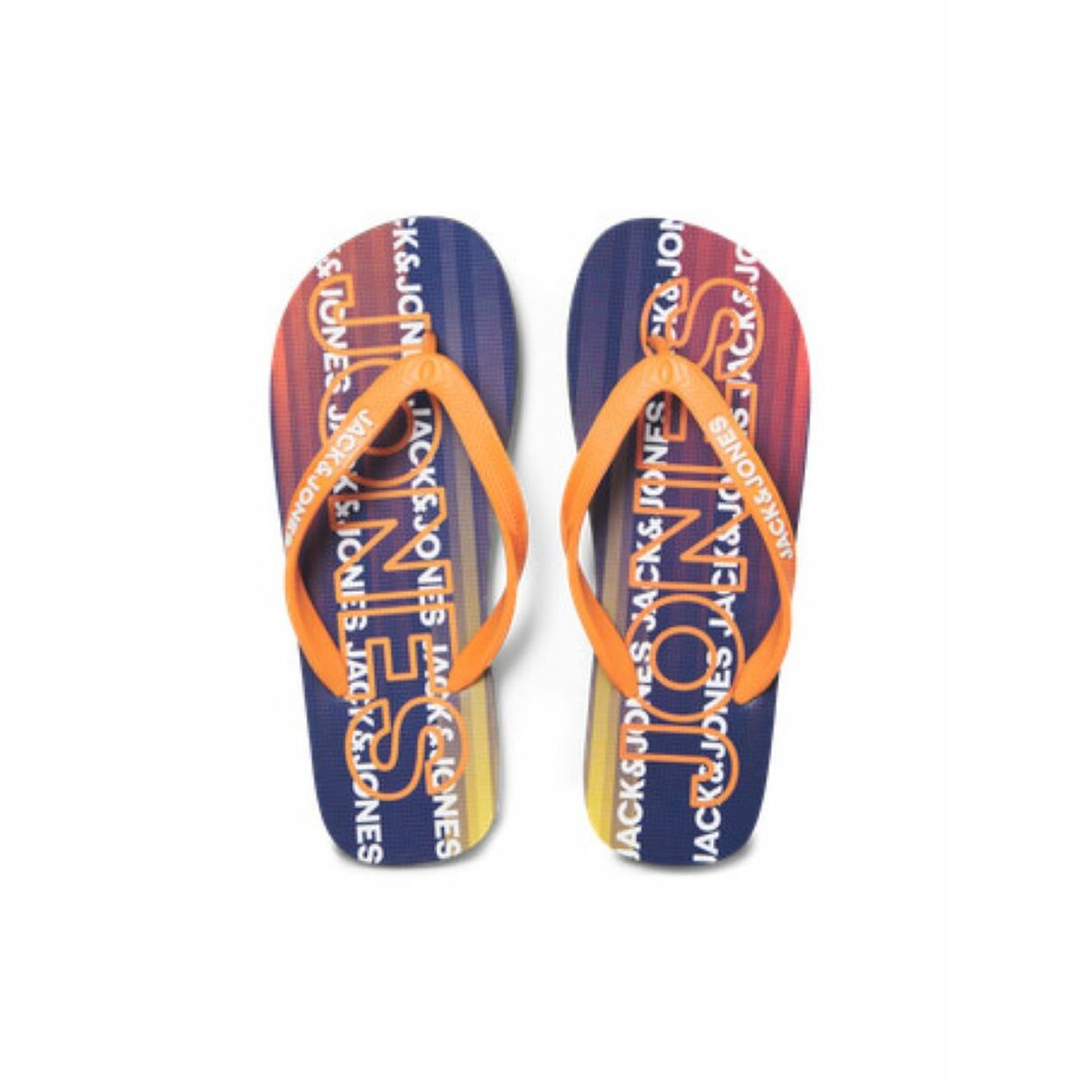 Men’s Flip Flops Jack & Jones JFWLOGO 2.0 FLIP FLOP Orange