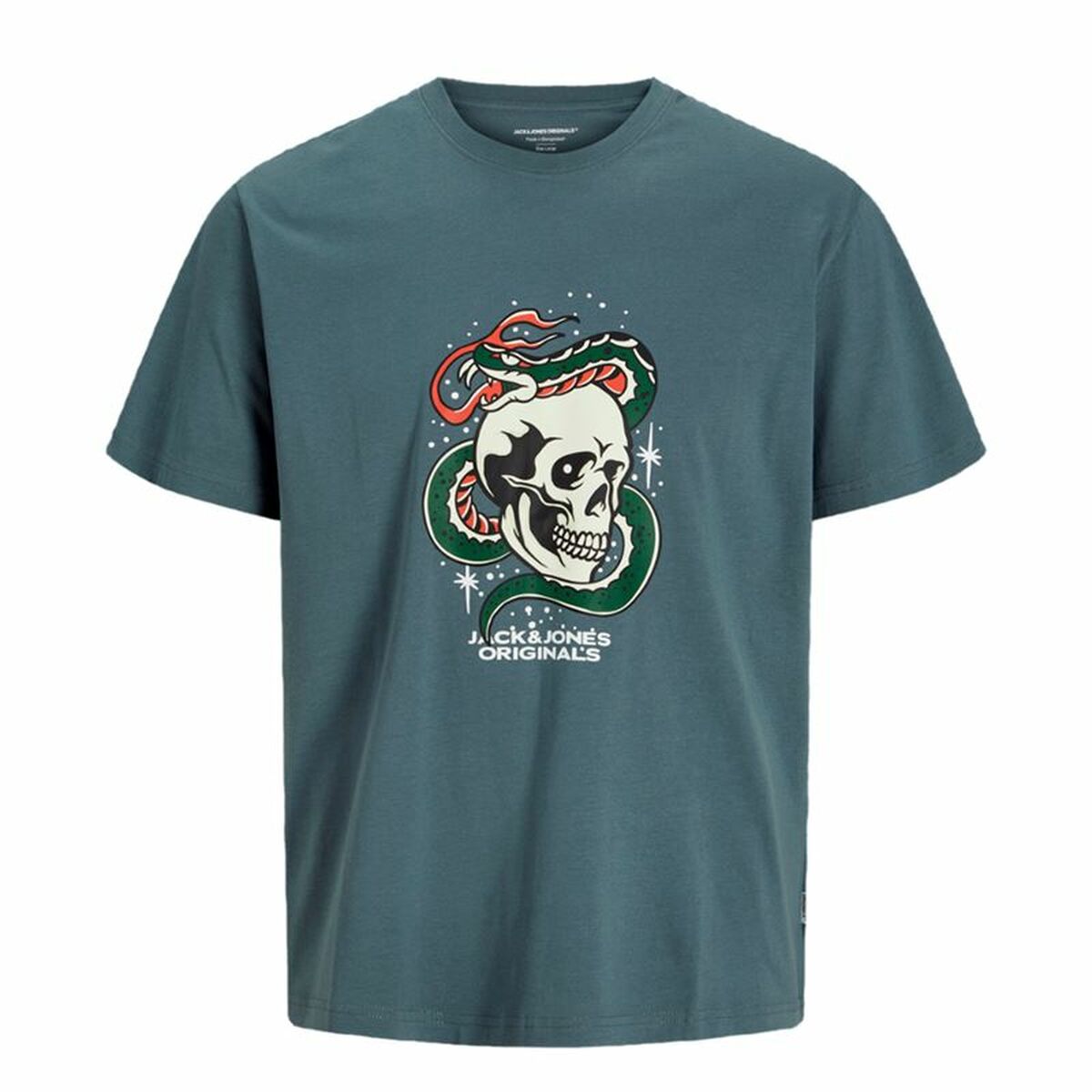 Child’s Short Sleeve T-Shirt Jack & Jones Joranatomy Skull Ss Crew Neck