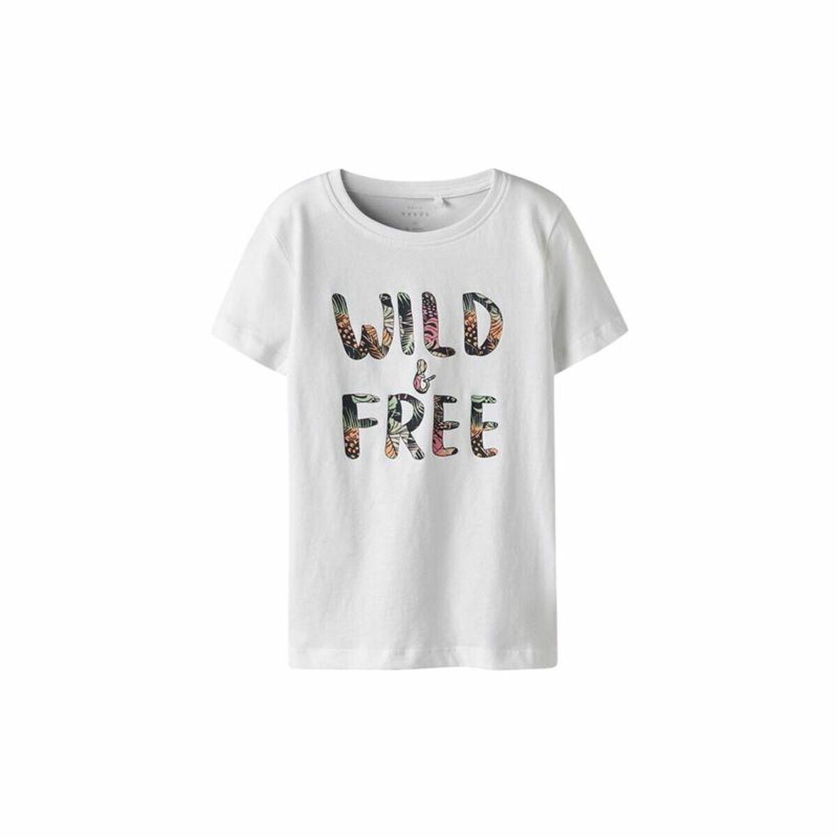 Child’s Short Sleeve T-Shirt Name It Nkfvanaya Ss Noos White Child’s Short Sleeve T-Shirt Name It Nkfvanaya Ss Noos White