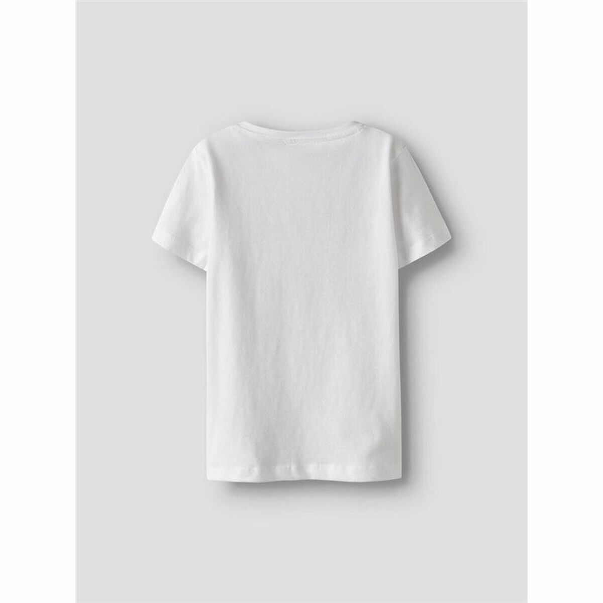 Child’s Short Sleeve T-Shirt Name It Nkfvanaya Ss Noos White