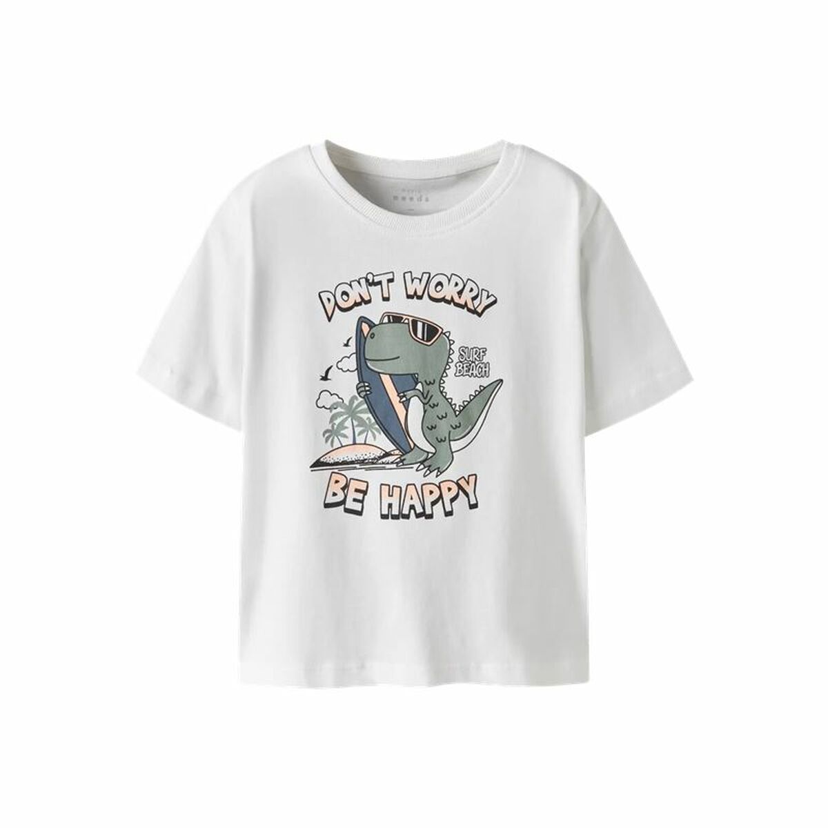Child’s Short Sleeve T-Shirt Name It Nmmvagno Loose